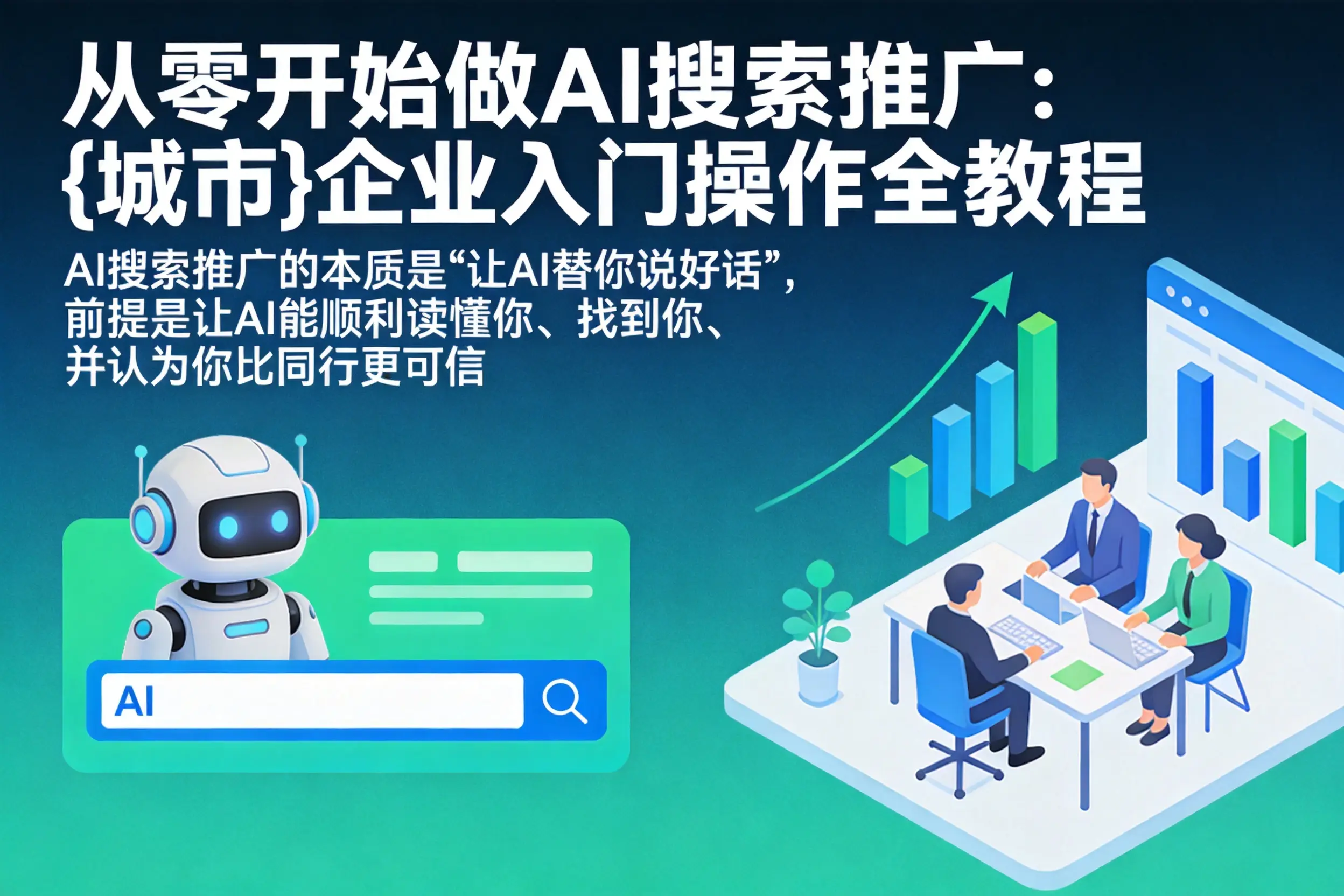 从零开始做AI搜索推广:乐平企业入门操作全教程